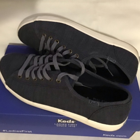 Keds Denim Lace Up Sneakers - Picture 2 of 7